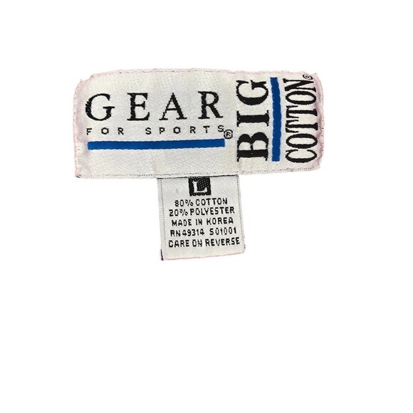 VINTAGE Michigan Gear For Sports Up North Crew Neck Pullover Red Sweatshirt - Picture 5 of 11